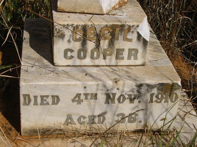 COOPER Cecil -1910