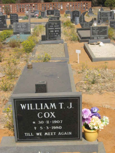 COX William T.J. 1907-1980