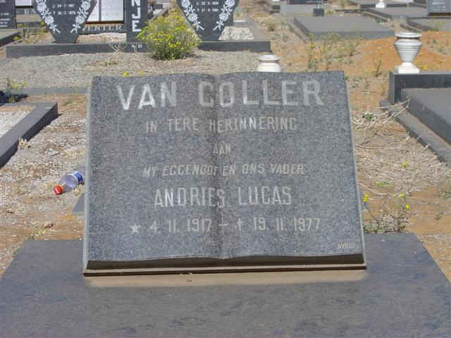 COLLER Andries Lucas, van 1917-1977