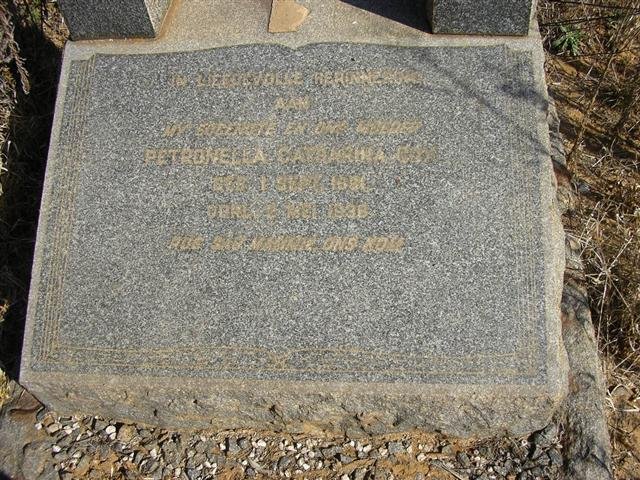 COX Petronella Catharina 1891-1938