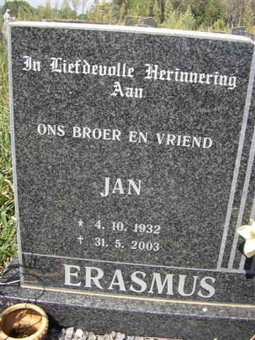 ERASMUS Jan 1932-2003
