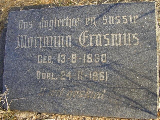 ERASMUS Marianna 1960-1961