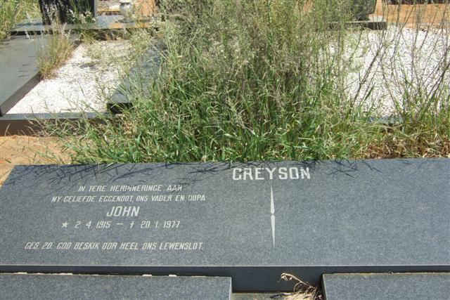 GREYSON John 1915-1977
