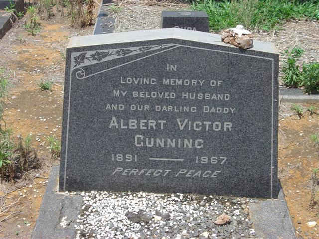 GUNNING Albert Victor 1891-1967