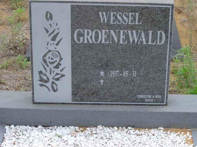 GROENEWALD Wessel 1931-
