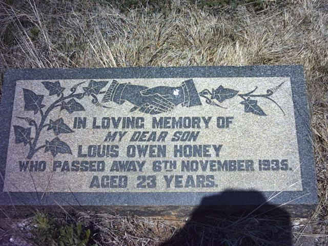 HONEY Louis Owen -1935