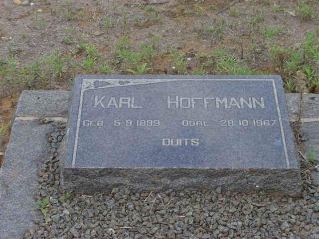 HOFFMANN Karel 1899-1967