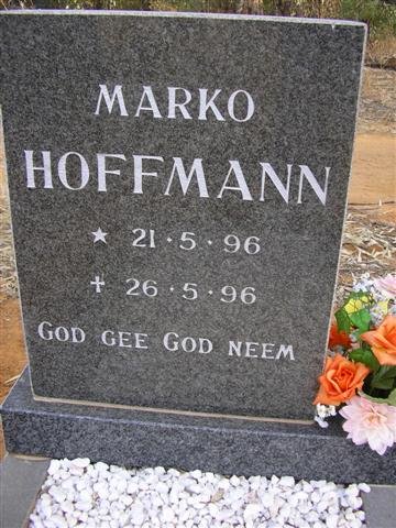 HOFFMANN Marko 1996-1996