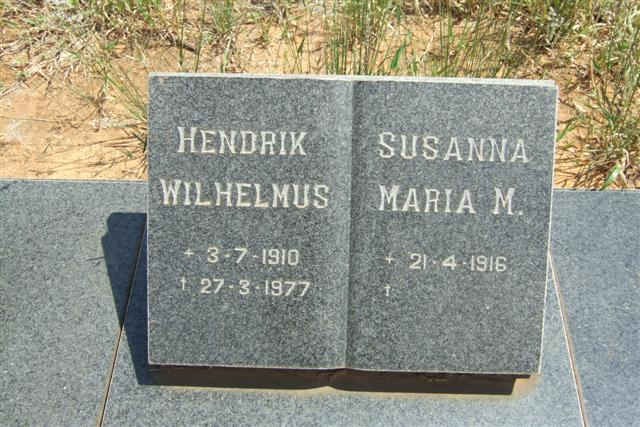 HUYSER Hendrik Wilhelmus 1910-1977 &amp; Susanna Maria M. 1916-