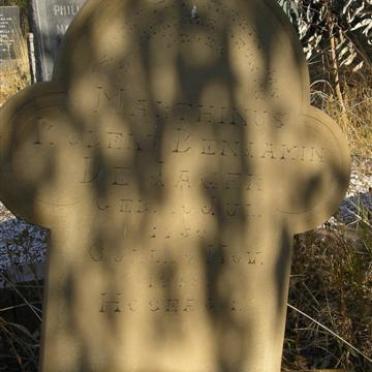 JAGER Marthinus Robert Benjamin, de 1930-1949