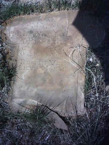 KLOPPER Adriaana J. nee PIENAAR 1884-1927