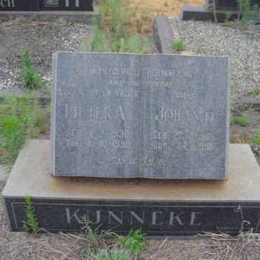 KUNNEKE Johan D. 1904-1988 :: KUNNEKE Pieter A. 1930-1990