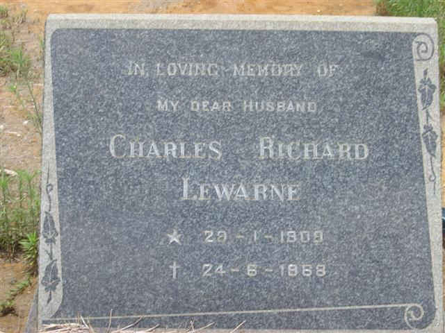 LEWARNE Charles Richard 1909-1968