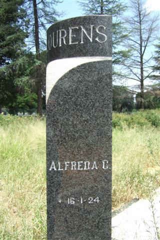 LOURENS Alfreda C. 1924-