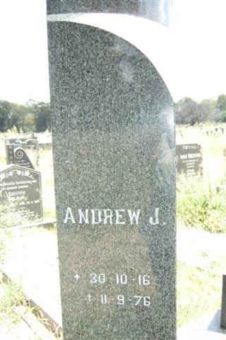 LOURENS Andrew J. 1916-1976
