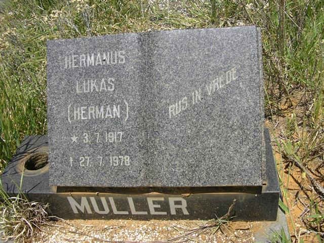 MULLER Hermanus Lukas 1917-1978