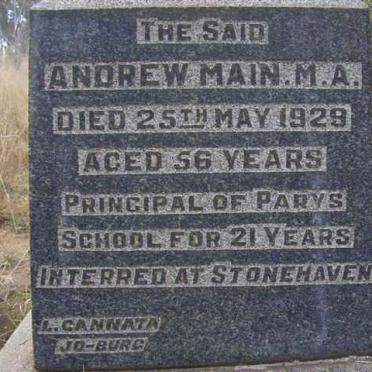 MAIN Andrew -1929