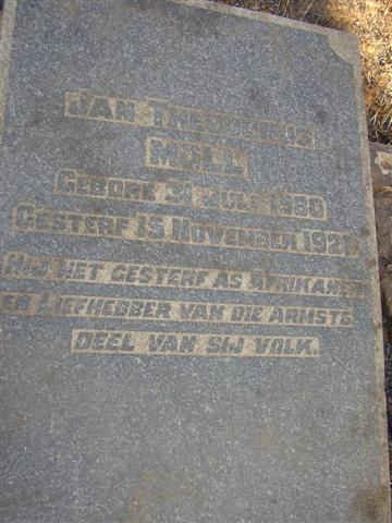 MOLL Jan Theodorus 1880-1921