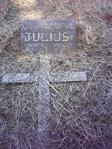 MERWE Julius, van der 1920-1927