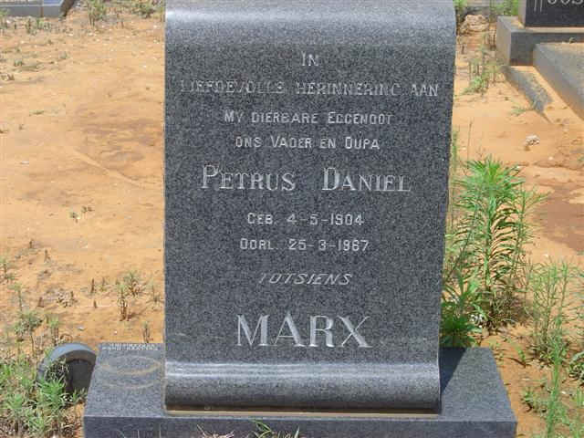 MARX Petrus Daniel 1904-1967