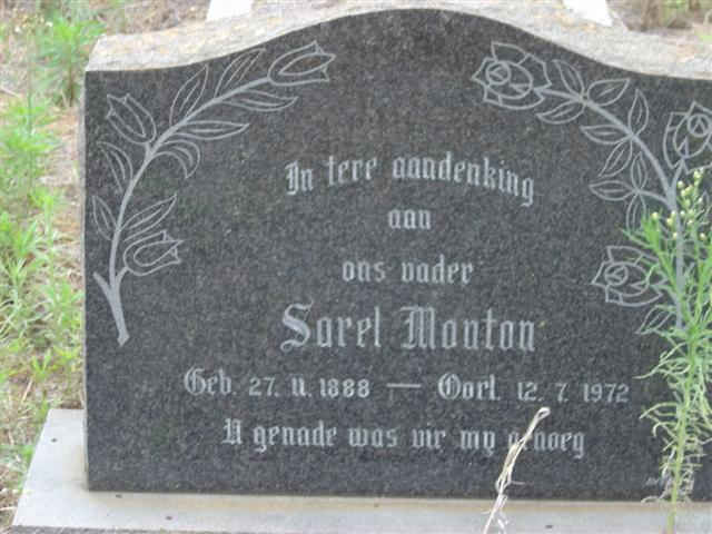 MOUTON Sarel 1888-1972