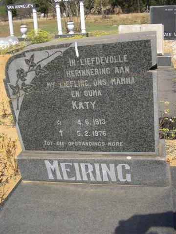 MEIRING Katy 1913-1976