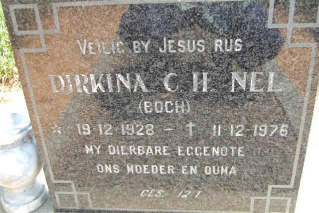 NEL Dirkina C.H. nee BOCH 1928-1976