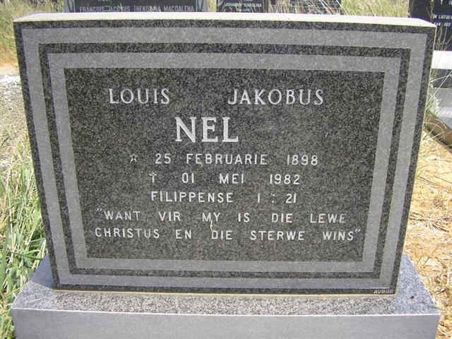 NEL Louis Jakobus 1898-1982