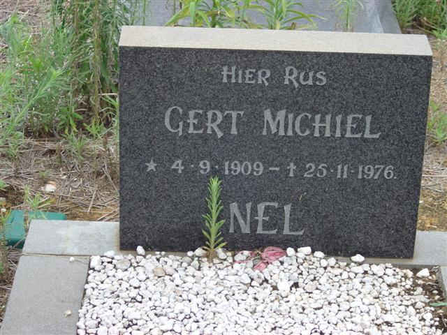 NEL Gert Michiel 1909-1976