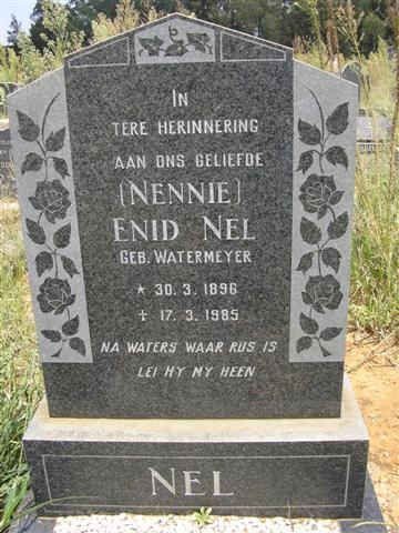 NEL Enid nee WATERMEYER 1896-1985