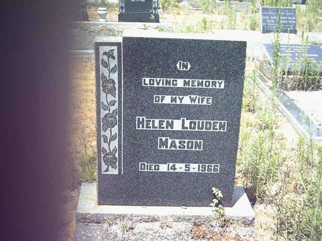 MASON Helen Louden -1966