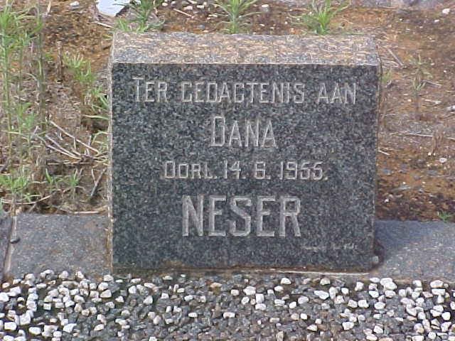 NESER Dana -1955
