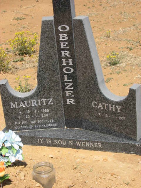 OBERHOLZER Mauritz 1955-2007 &amp; Cathy 1971-
