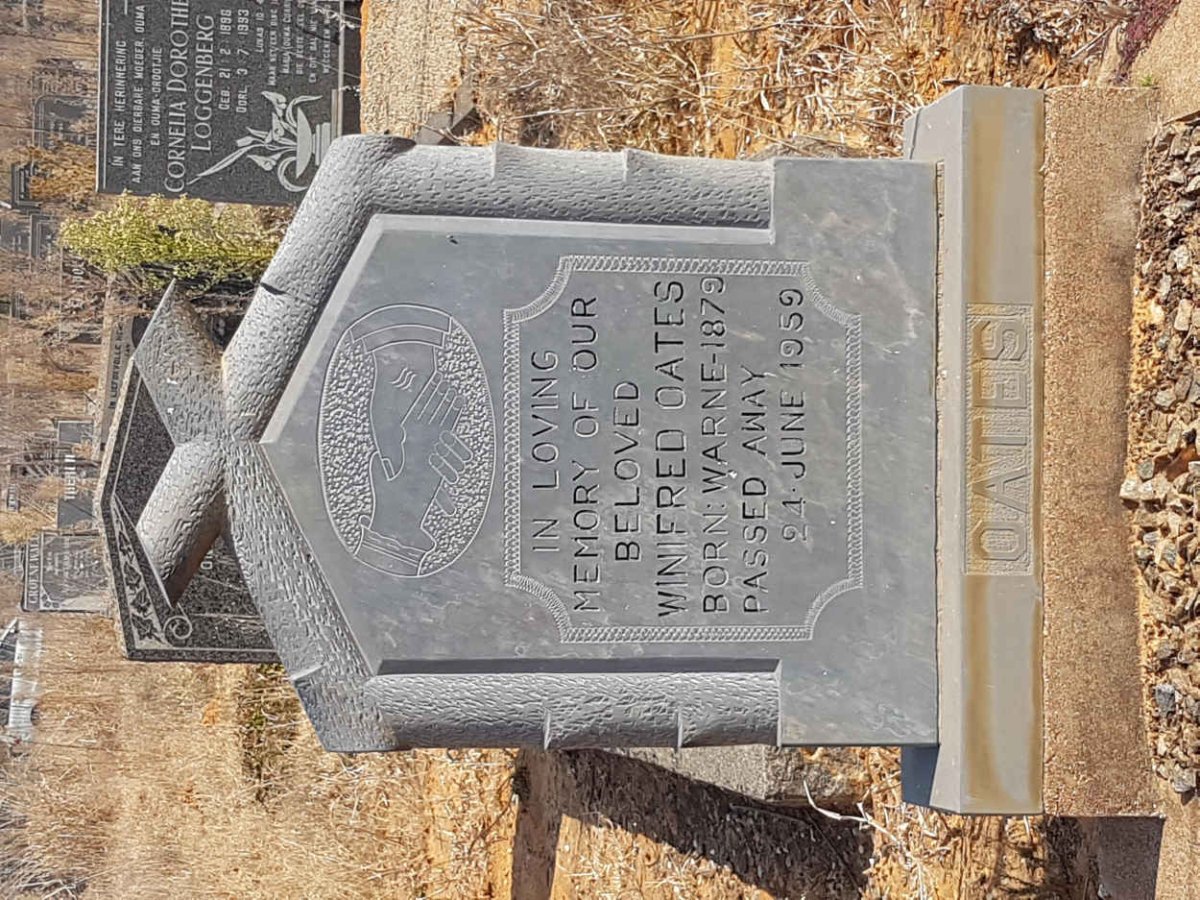OATES Winifred nee WARNE 1879-1959