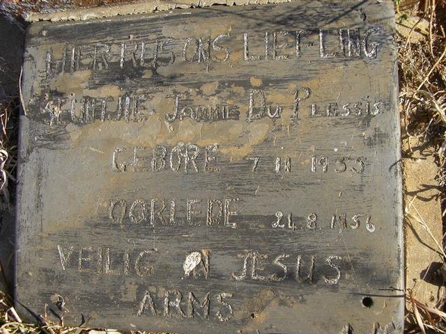 PLESSIS Jannie, du 1955-1956
