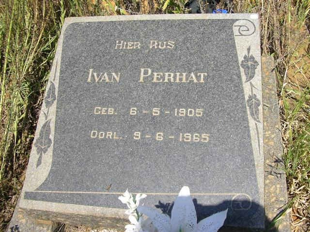 PERHAT Ivan 1905-1965