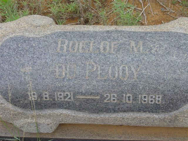 PLOOY Roelof M., du 1921-1968