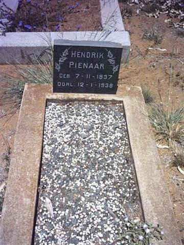 PIENAAR Hendrik 1937-1938