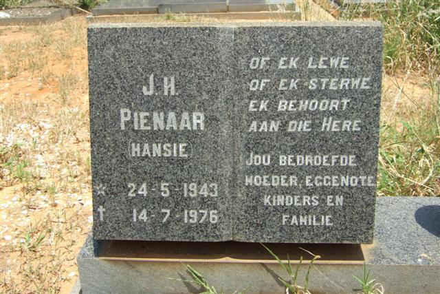 PIENAAR J.H. 1943-1946