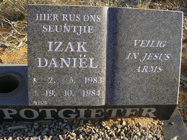 POTGIETER Izak Daniël 1983-1984
