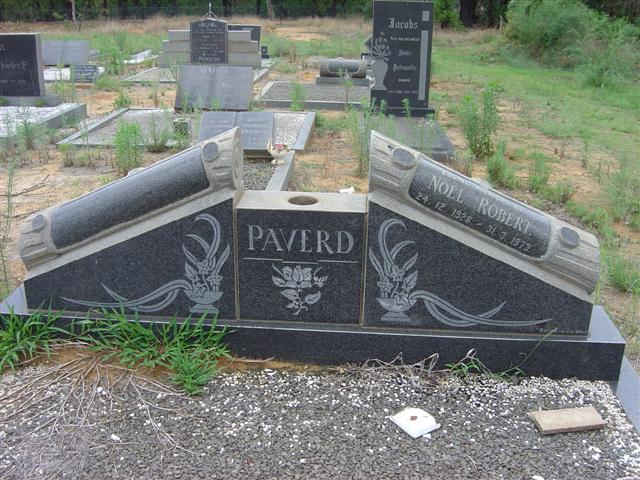 PAVERD Noel Robert 1926-1973