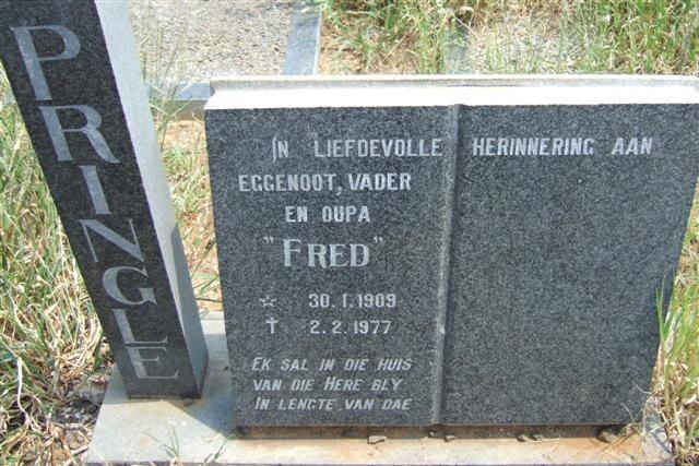 PRINGLE Fred 1909-1977