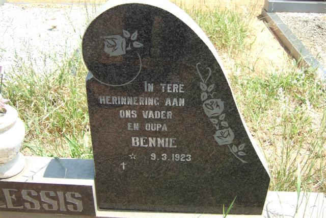 PLESSIS Bennie, du 1923-