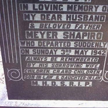 SHAPIRO Meyer -1942