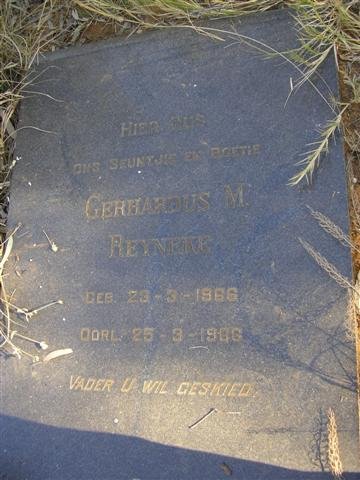 REYNEKE Gerhardus M. 1966-1966