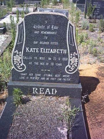READ Kate Elizabeth -1958