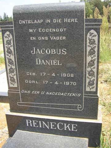 REINECKE Jacobus Daniël 1908-1970