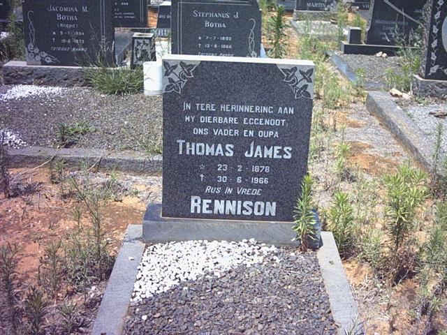 RENNISON Thomas James 1897-1966