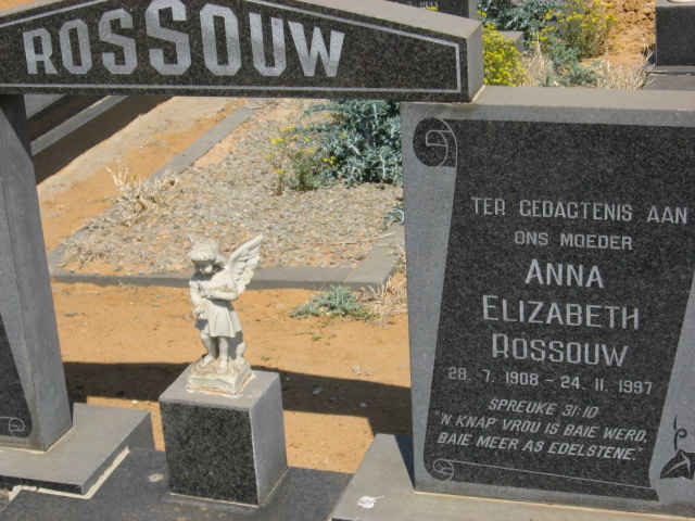 ROSSOUW Anna Elizabeth 1908-1997