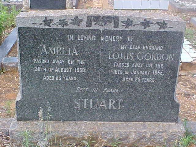 STUART Louis Gordon -1955 &amp; Amelia -1959